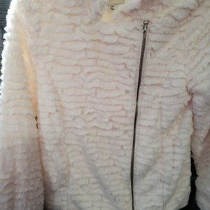 Cherokee Faux Fur Cozy Jacket Size L - Girls - Super Cute NWT
